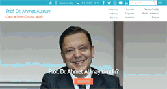 Desktop Screenshot of ahmetalanay.com